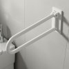 Uchwyt Uchylny dla Niepełnosprawnych 85cm biały fi32+MASKOWNICE